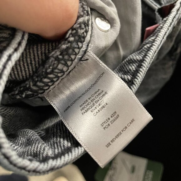 CAbi 100% Boyfriend Gray Jeans Size 6 - Picture 5 of 5